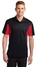 Sport-Tek� Tall Side Blocked Micropique Sport-Wick� Polo